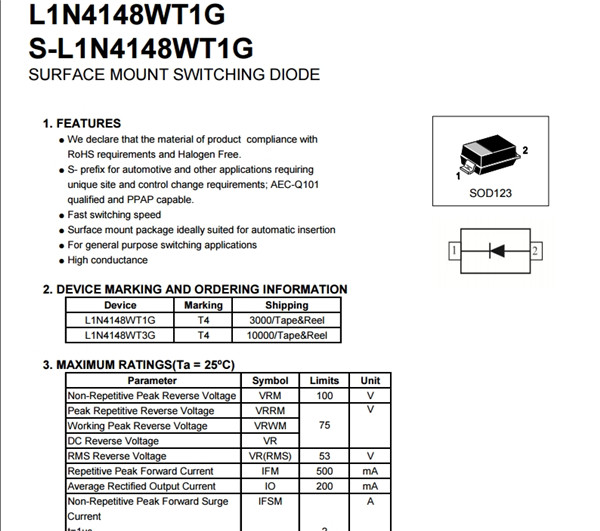 開關三極管Switching Transistors